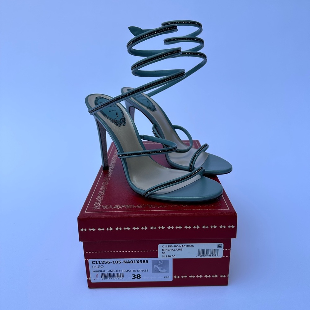 Rene Caovilla heels NEW in box, size 38